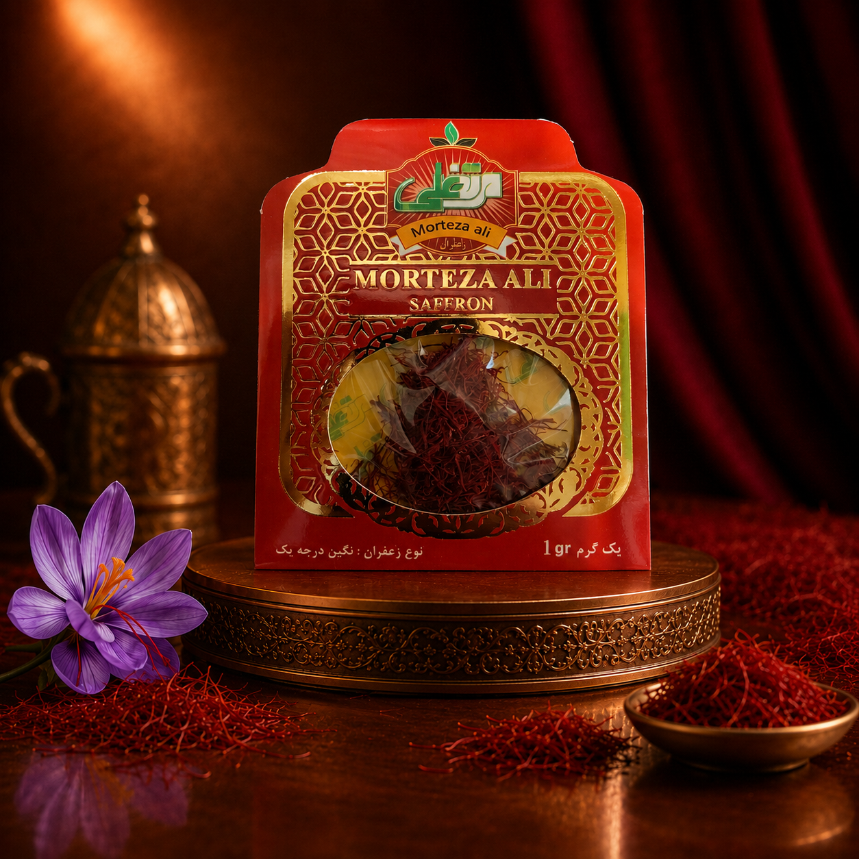 زعفران یک گرم نگین