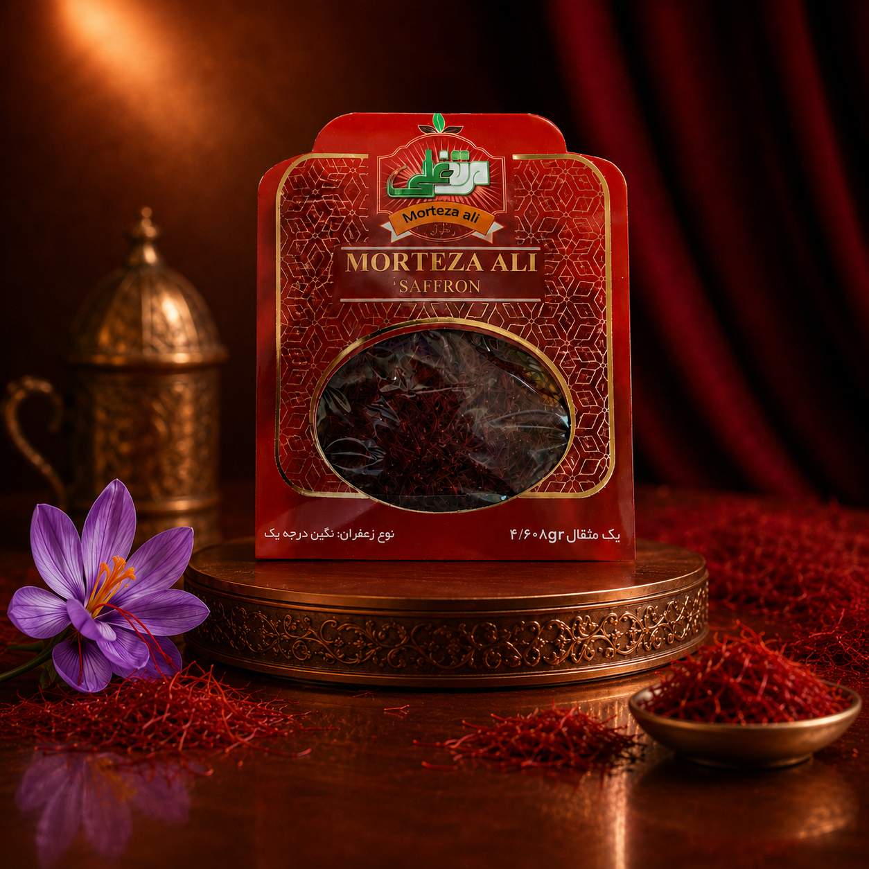 زعفران یک مثقال نگین
